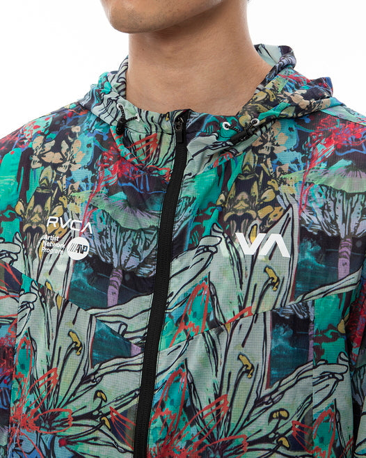 【OUTLET】RVCA SPORT メンズ 【SAGE VAUGHN】 SAGE RVCA RUNNER JACKET ジャケット 【2024年春夏モデル】