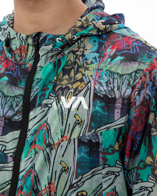 【OUTLET】RVCA SPORT メンズ 【SAGE VAUGHN】 SAGE RVCA RUNNER JACKET ジャケット 【2024年春夏モデル】