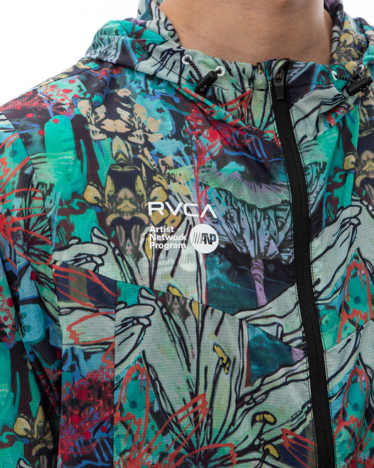 【OUTLET】RVCA SPORT メンズ 【SAGE VAUGHN】 SAGE RVCA RUNNER JACKET ジャケット 【2024年春夏モデル】