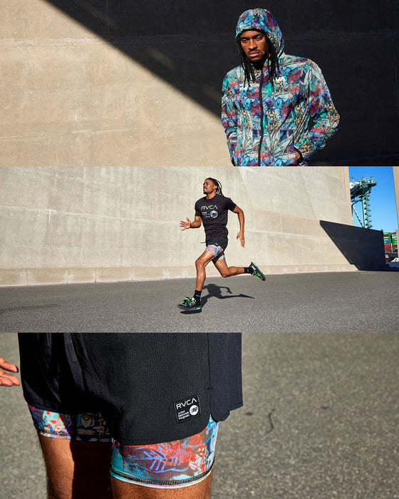 【OUTLET】RVCA SPORT メンズ 【SAGE VAUGHN】 SAGE RVCA RUNNER JACKET ジャケット 【2024年春夏モデル】