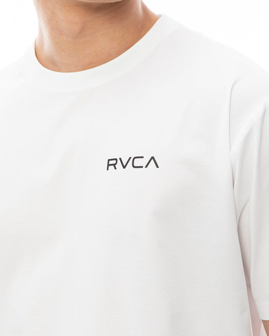 ◆ビーチタオルプレゼント対象◆RVCA メンズ 【SURF TEE】 ARCH RVCA SURF SS ラッシュガード 【2024年春夏モデル】
