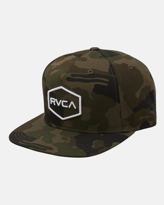 【OUTLET】RVCA メンズ COMMONWEALTH SNAPBACK キャップ 【2024年春夏モデル】