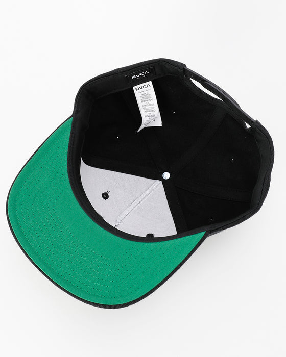 【OUTLET】RVCA メンズ COMMONWEALTH SNAPBACK キャップ 【2024年春夏モデル】