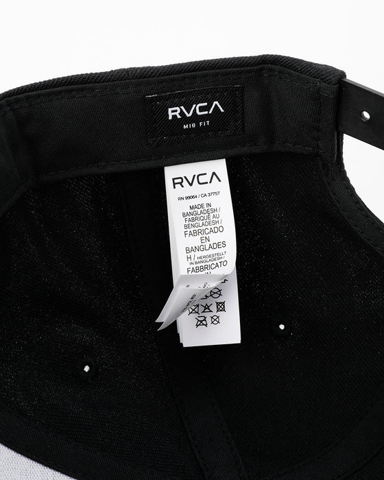 【OUTLET】RVCA メンズ COMMONWEALTH SNAPBACK キャップ 【2024年春夏モデル】