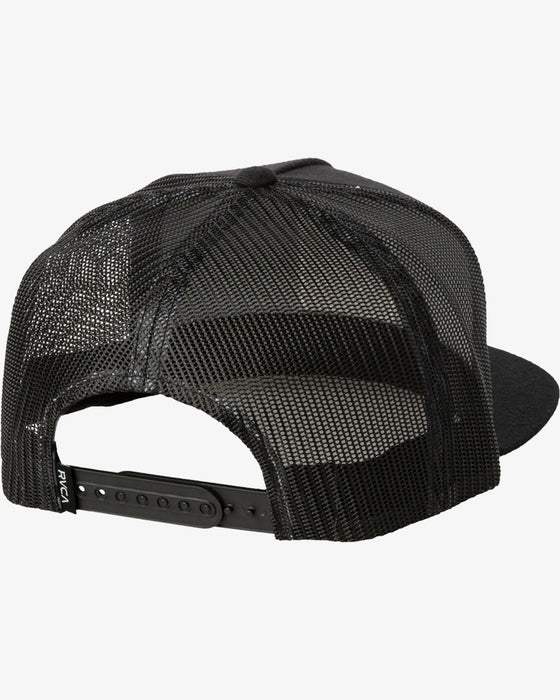 【2 BUY 20％OFF】【OUTLET】RVCA メンズ VA ATW PRINT TRUCKER キャップ 【2024年春夏モデル】