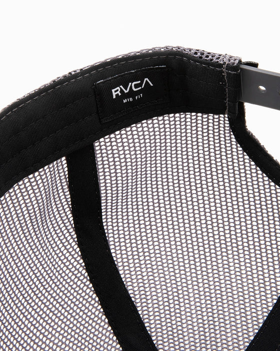 RVCA メンズ VA ATW PRINT TRUCKER キャップ 【2024年春夏モデル】