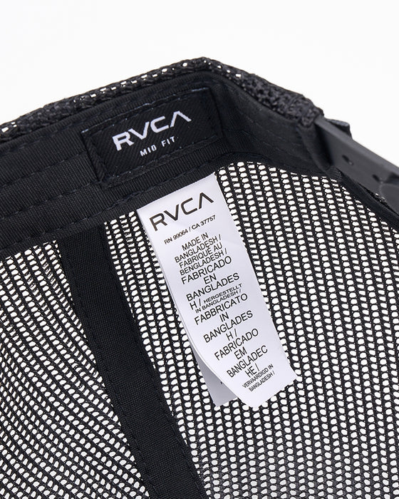 【2 BUY 20％OFF】【OUTLET】RVCA メンズ VA ATW PRINT TRUCKER キャップ 【2024年春夏モデル】