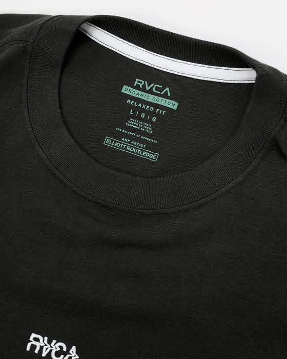 【SALE】【直営店限定】RVCA メンズ 【ELLIOT ROUTLEDGE】 CALL RVCA SS TEE Ｔシャツ 【2024年春夏モデル】