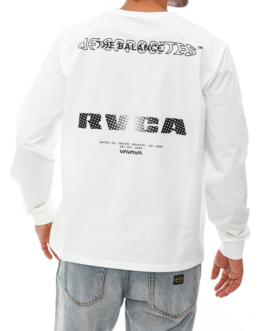 ◆ビーチタオルプレゼント対象◆【オンライン限定】RVCA メンズ 【SURF TEE】 RADIATE LS ラッシュガード 【2024年春夏モデル】