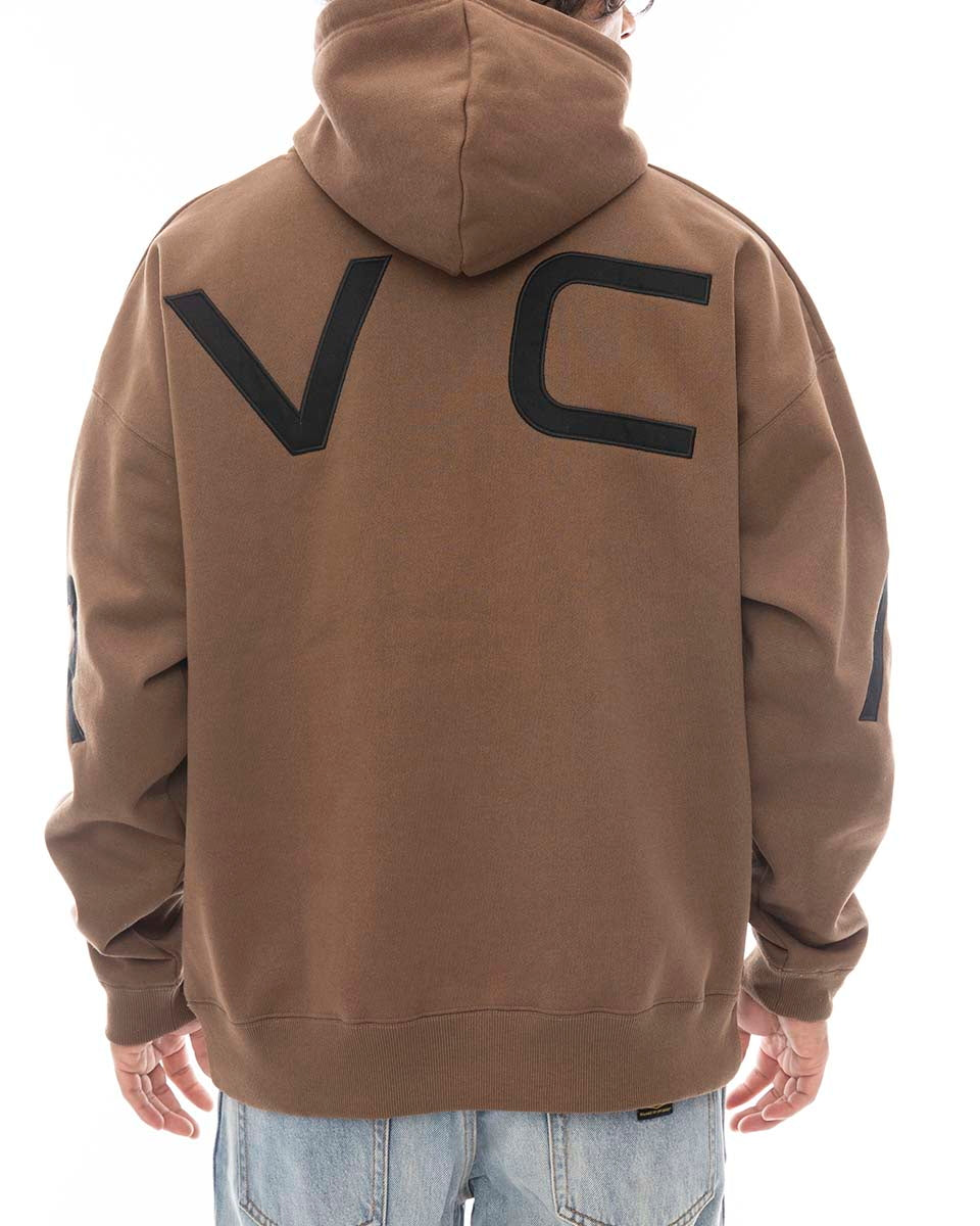 rvca コレクション パーカー ベージュ