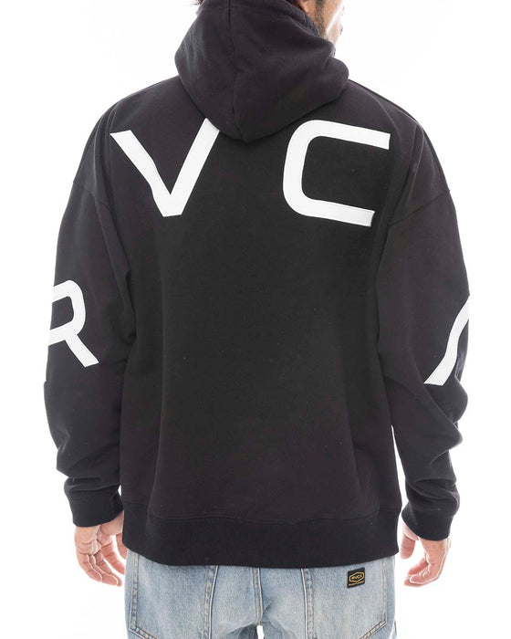 【送料無料】RVCA メンズ FAKE RVCA HD パーカー BLK 【2024年秋冬モデル】