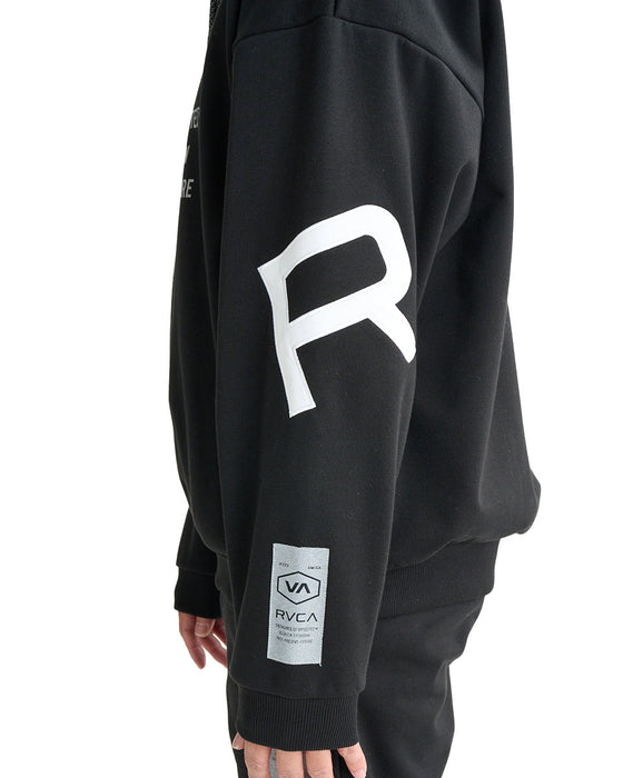 【OUTLET】RVCA メンズ HOODIE パーカー BLK 【2024年冬モデル】