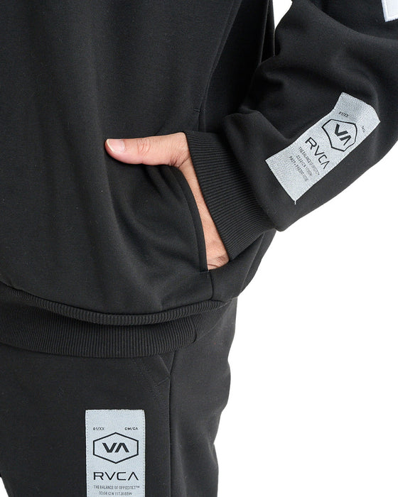 【OUTLET】RVCA メンズ HOODIE パーカー BLK 【2024年冬モデル】