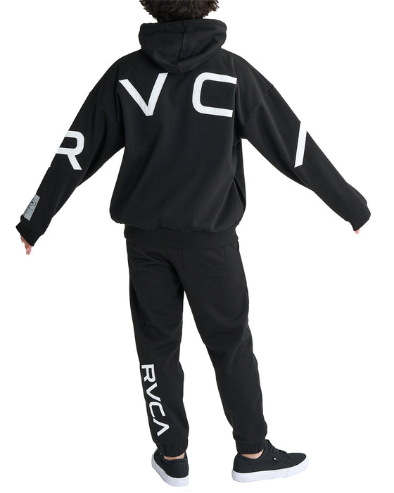 RVCA メンズ 【RVCAxAZUL BY MOUSSY】 AZUL X RVCA HOODIE パーカー BLK 【2024年冬モデル】