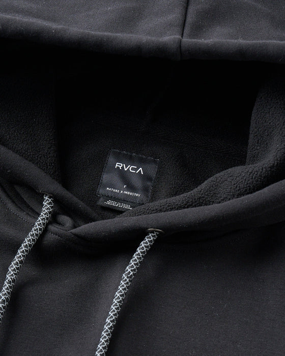 【OUTLET】RVCA メンズ HOODIE パーカー BLK 【2024年冬モデル】