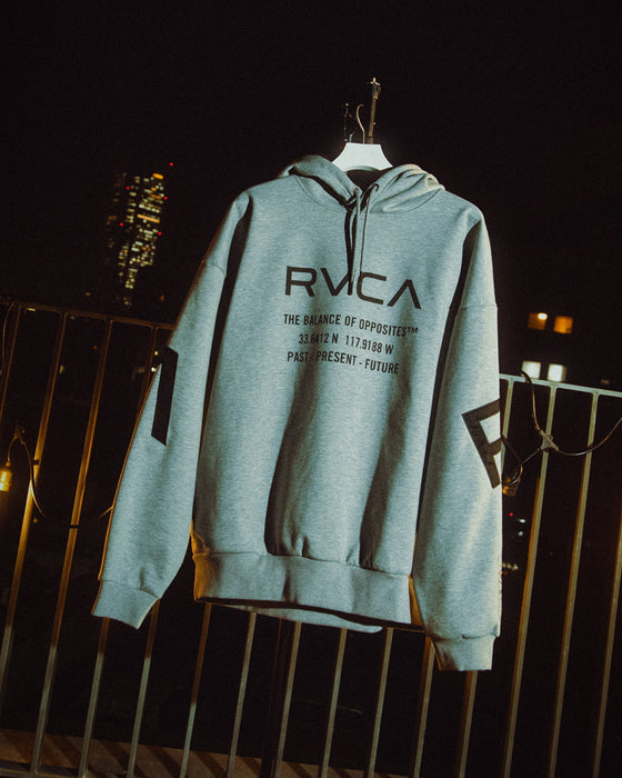 【OUTLET】RVCA メンズ HOODIE パーカー BLK 【2024年冬モデル】