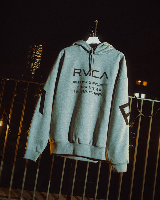 RVCA メンズ 【RVCAxAZUL BY MOUSSY】 AZUL X RVCA HOODIE パーカー WGR 【2024年冬モデル】