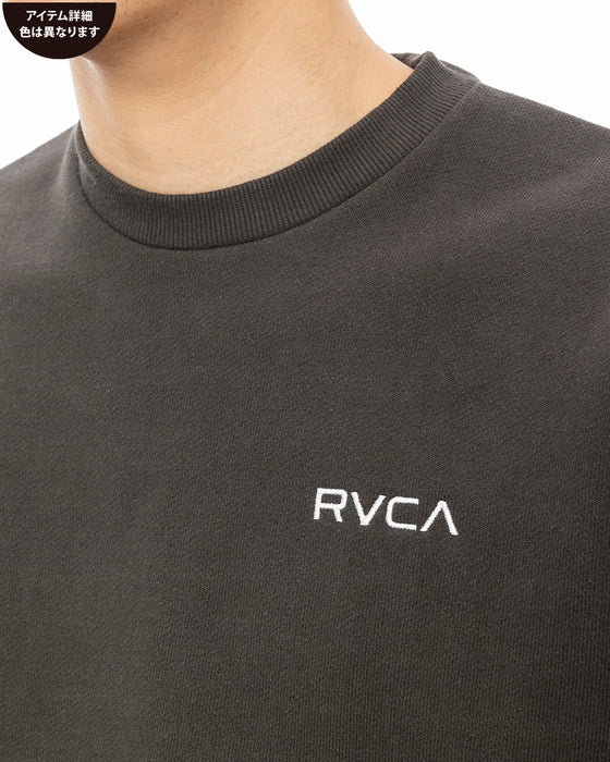 RVCA メンズ FAKE RVCA CR トレーナー BLC 【2024年秋冬モデル】 2XL / BLC