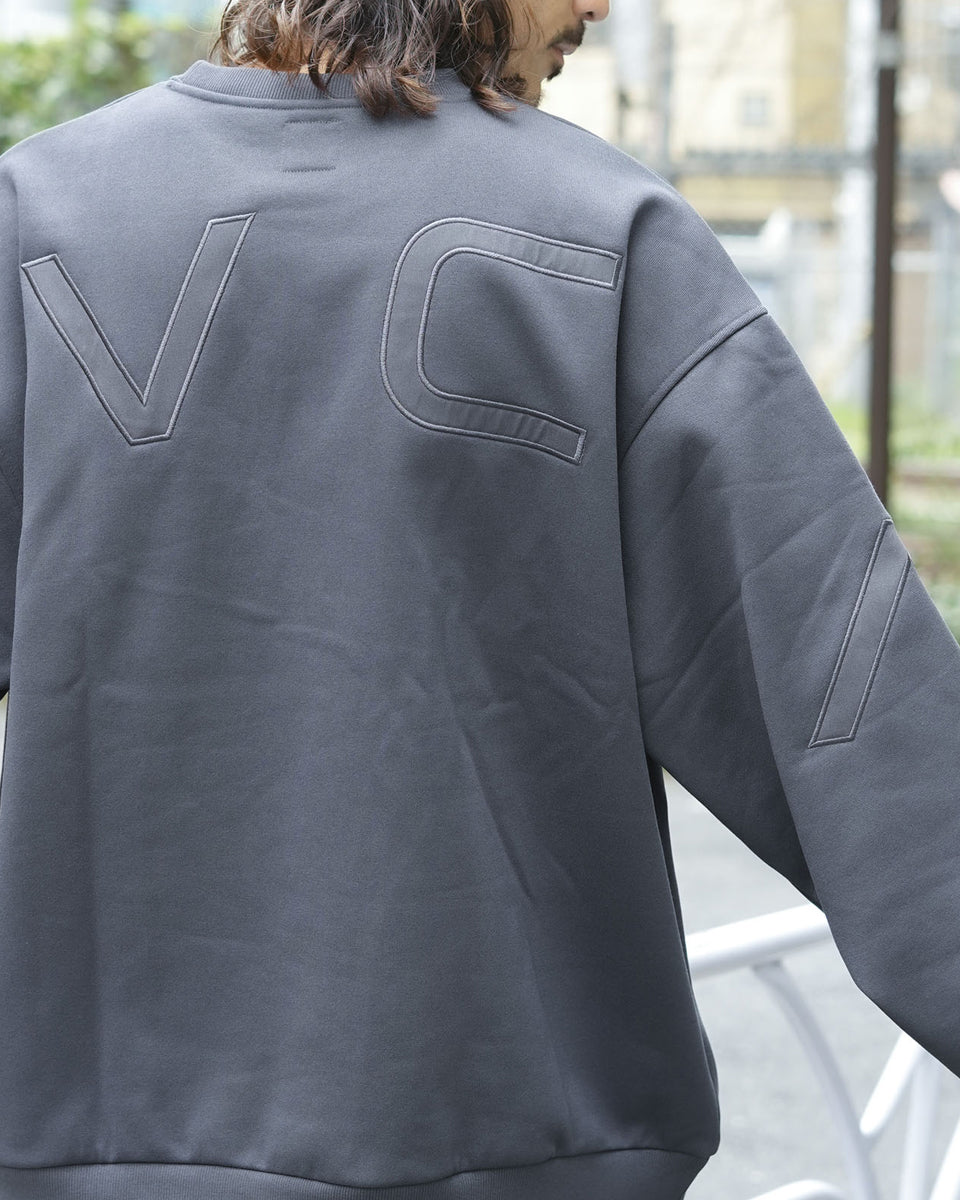 OUTLET】RVCA メンズ FAKE RVCA CR トレーナー BLC 【2024年秋冬モデル】
