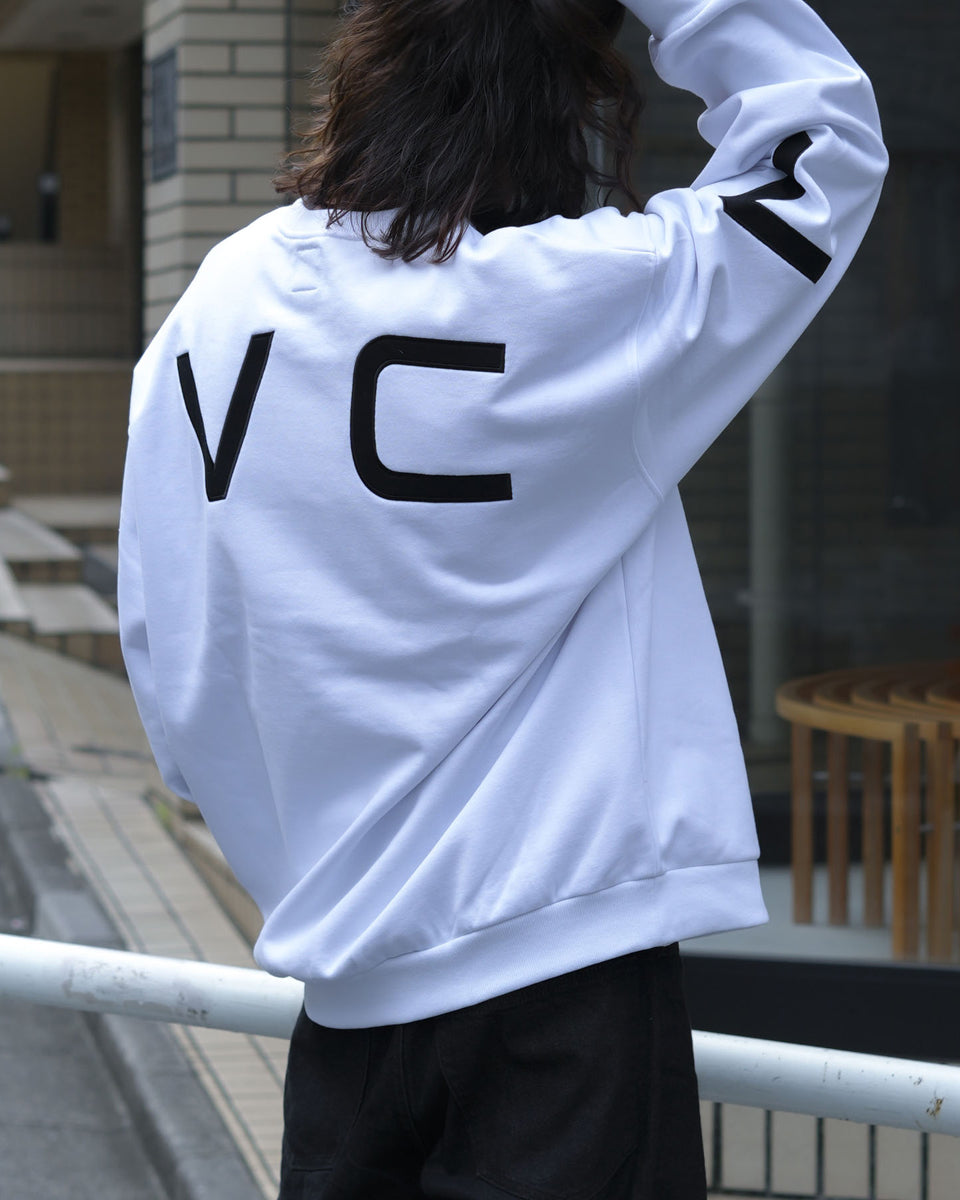 新品未使用!!Docus + Design ホワイト トレーナー XL BE042032-WHT-2024F-s-22-