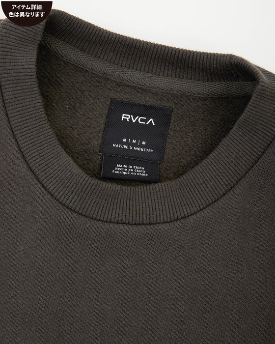 RVCA メンズ FAKE RVCA CR トレーナー WNE 【2024年秋冬モデル】 2XL / WNE