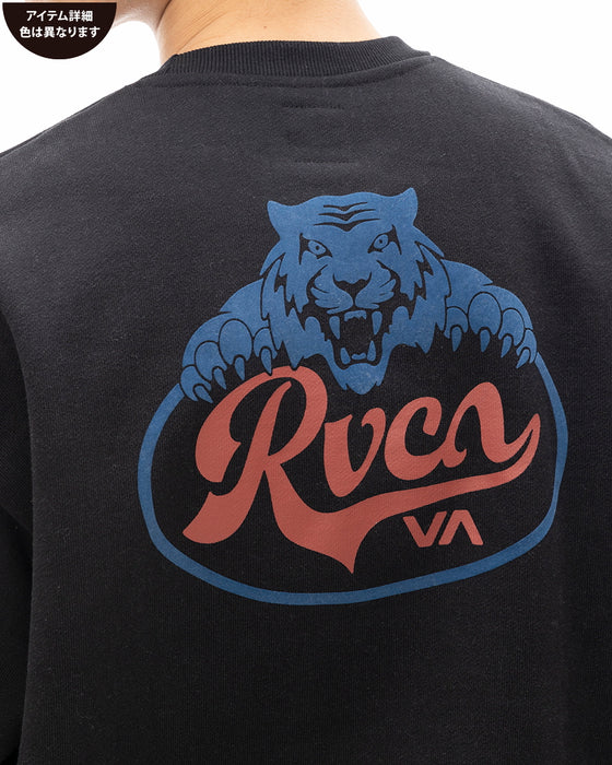 RVCA メンズ PROWL CR トレーナー ANW 【2024年秋冬モデル】 L / ANW