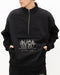 RVCA メンズ METALURGY ZIP パーカー BLK 【2024年秋冬モデル】 L / BLK