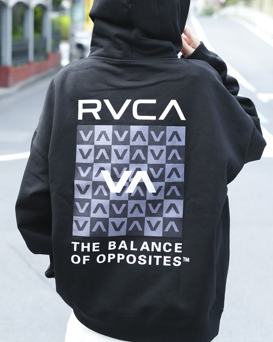 SALE】RVCA メンズ BALANCE BOX HD パーカー BLK 【2024年秋冬モデル】