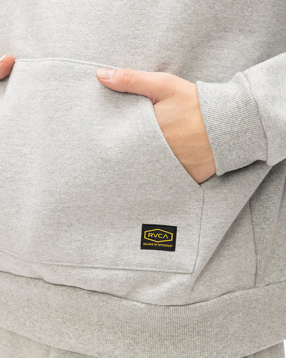 【OUTLET】RVCA メンズ RECSSESION HD パーカー HGR 【2024年秋冬モデル】