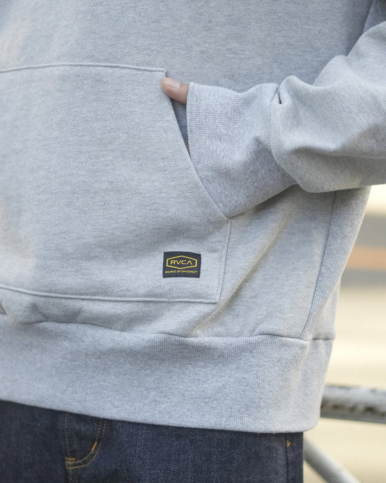【OUTLET】RVCA メンズ RECSSESION HD パーカー HGR 【2024年秋冬モデル】