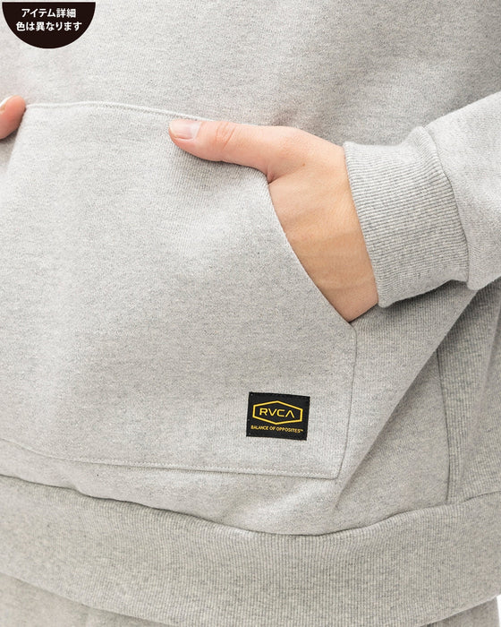【OUTLET】RVCA メンズ RECSSESION HD パーカー HGR 【2024年秋冬モデル】