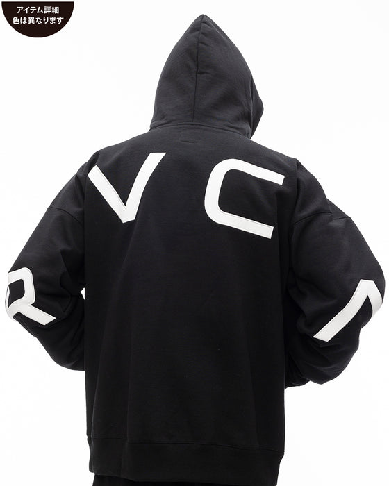 RVCA メンズ FAKE RVCA ZIP HD パーカー DKD 【2024年秋冬モデル】 XL / DKD