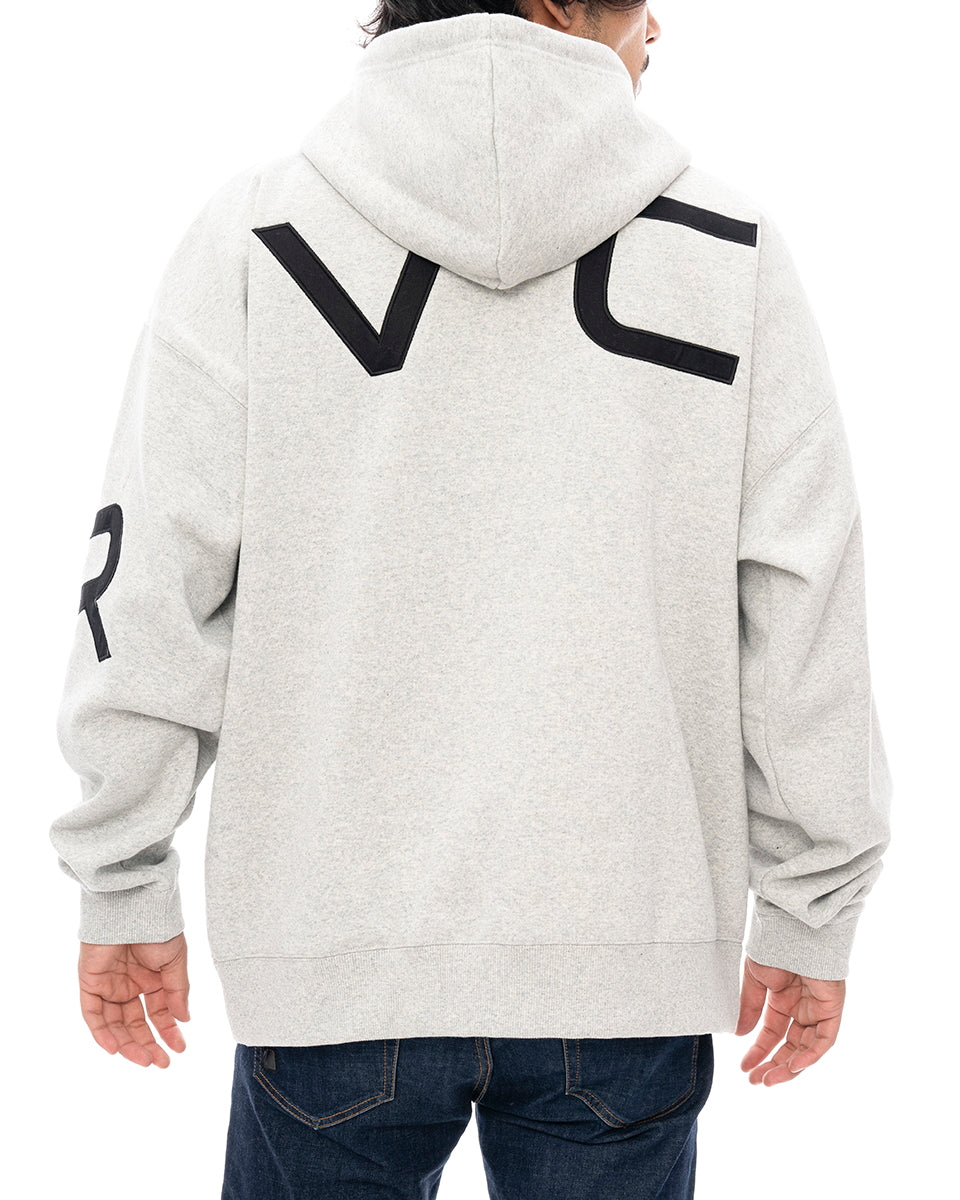 OUTLET】RVCA メンズ FAKE RVCA ZIP HD パーカー HGR 【2024年