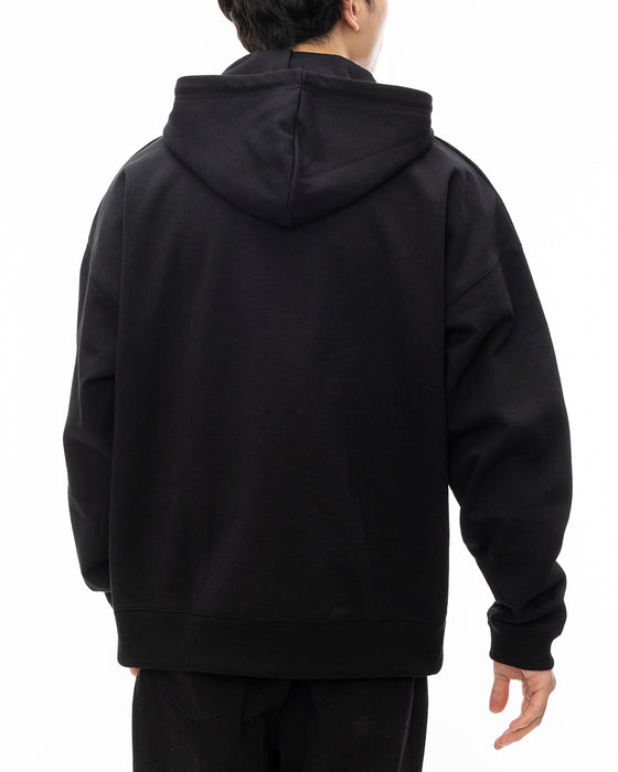 RVCA メンズ RVCA STICH ZIP HD パーカー BLK 【2024年秋冬モデル】 L / BLK