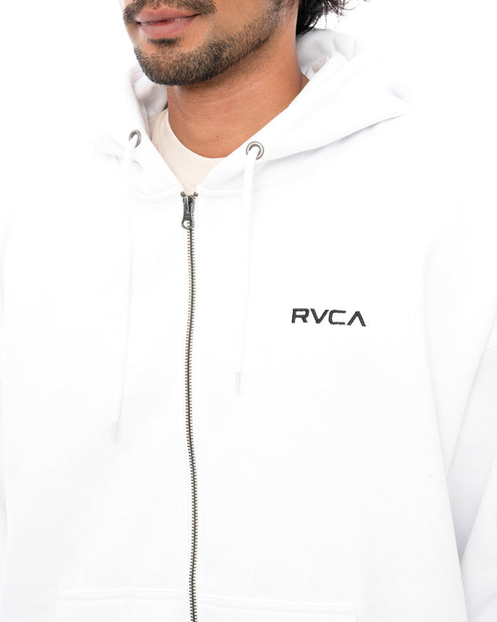 【OUTLET】RVCA メンズ TRANSISTOR ZIP HD パーカー PNG0 【2024年秋冬モデル】
