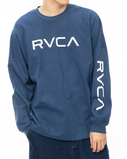 RVCA メンズ BIG RVCA LT ロンＴ DKD 【2024年秋冬モデル】 XL / DKD