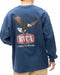 RVCA メンズ FLIGHT PATH LT ロンＴ DKD 【2024年秋冬モデル】 L / DKD