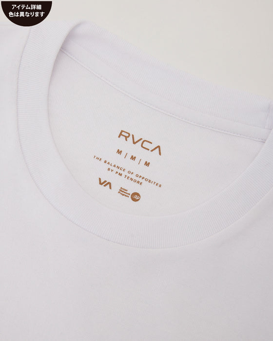 RVCA メンズ FLIGHT PATH LT ロンＴ DKD 【2024年秋冬モデル】 L / DKD