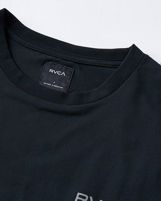 【OUTLET】RVCA メンズ REGULAR FIT LS TEE ロンＴ BLK 【2024年冬モデル】
