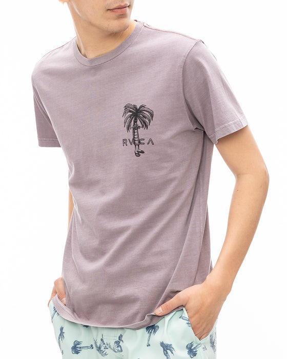 RVCA メンズ POMMIER PALMS SS Ｔシャツ SLW0 【2024年秋冬モデル】 XL / SLW0