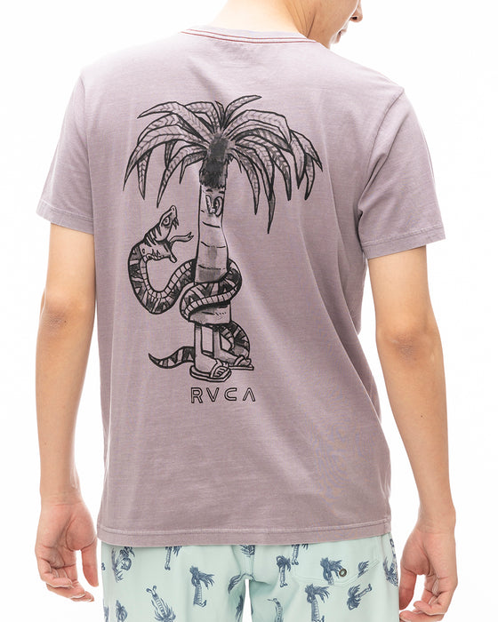 RVCA メンズ POMMIER PALMS SS Ｔシャツ SLW0 【2024年秋冬モデル】 XL / SLW0