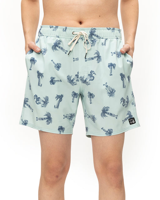 RVCA メンズ POMMIER PALMS ELASTI ボードショーツ/サーフトランクス BN4 【2024年秋冬モデル】 XL / BN4