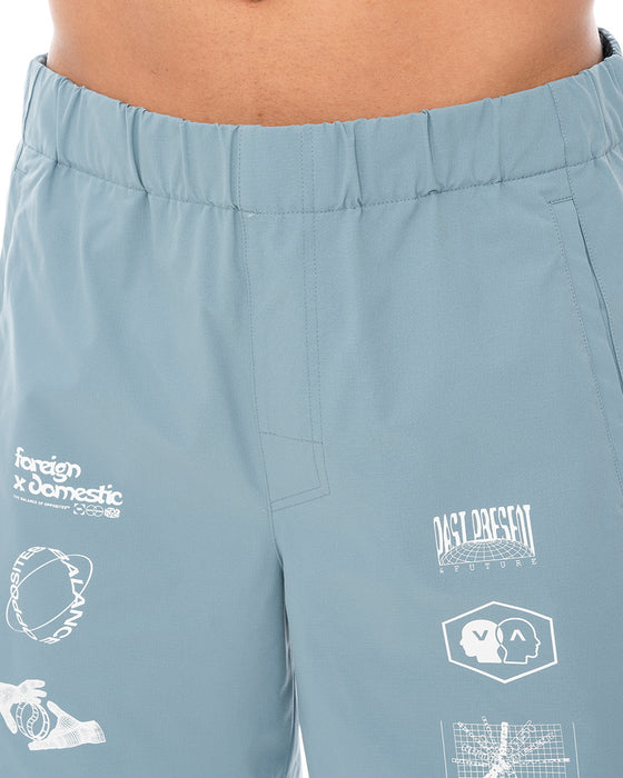 【OUTLET】RVCA メンズ RVCA MULTI YOGGER SHORTS ウォークパンツ/ショートパンツ HAZ 【2024年秋冬モデル】