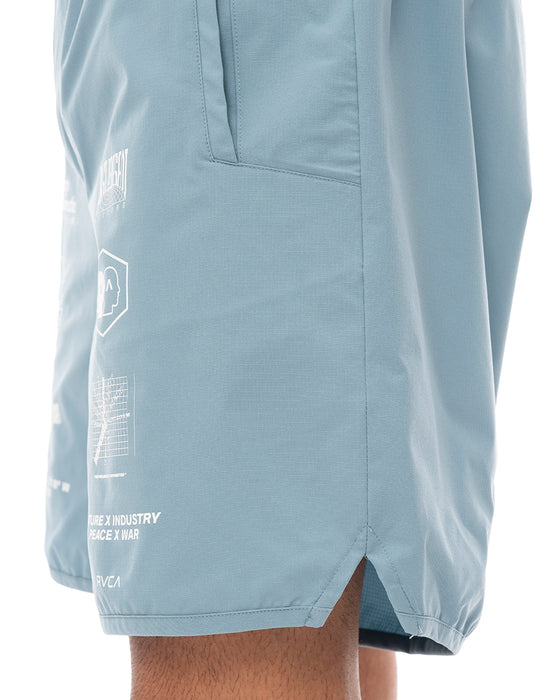 【OUTLET】RVCA メンズ RVCA MULTI YOGGER SHORTS ウォークパンツ/ショートパンツ HAZ 【2024年秋冬モデル】
