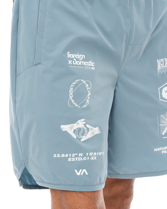 【OUTLET】RVCA メンズ RVCA MULTI YOGGER SHORTS ウォークパンツ/ショートパンツ HAZ 【2024年秋冬モデル】