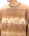 RVCA メンズ BIG RVCA KNIT セーター TAN 【2024年秋冬モデル】 XL / TAN