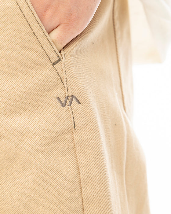 RVCA メンズ ACE TUCK ロングパンツ BBB 【2024年秋冬モデル】 XL / BBB