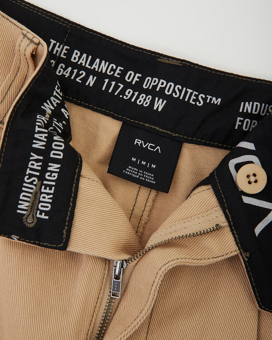 RVCA メンズ ACE TUCK ロングパンツ BBB 【2024年秋冬モデル】 XL / BBB