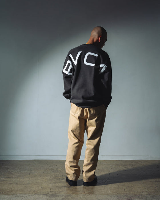 RVCA メンズ ACE TUCK ロングパンツ BBB 【2024年秋冬モデル】 XL / BBB