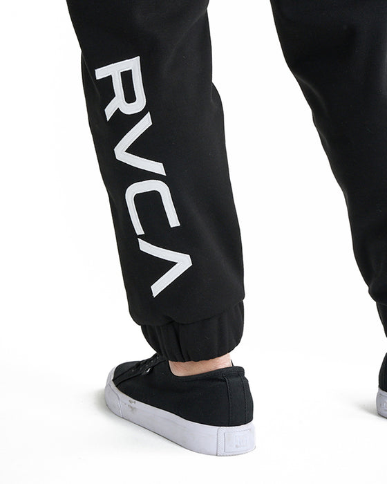 RVCA メンズ 【RVCAxAZUL BY MOUSSY】 RVCA X AZUL SLIM SWEATPANTS セットアップボトムス BLK 【2024年冬モデル】